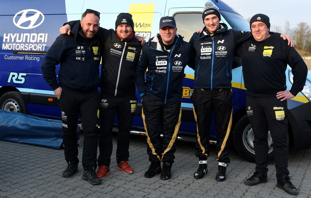 Hyundai Rally Team Danmark vil skrue op for tempoet i det kommende DM-rally.
(Foto: specialpress@gmail.com)